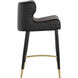 Gianni 37 inch Dillon Stratus / Dillon Black Counter Stool